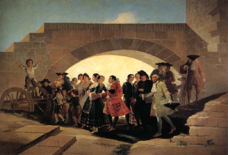 Francisco Goya The Wedding Norge oil painting art
